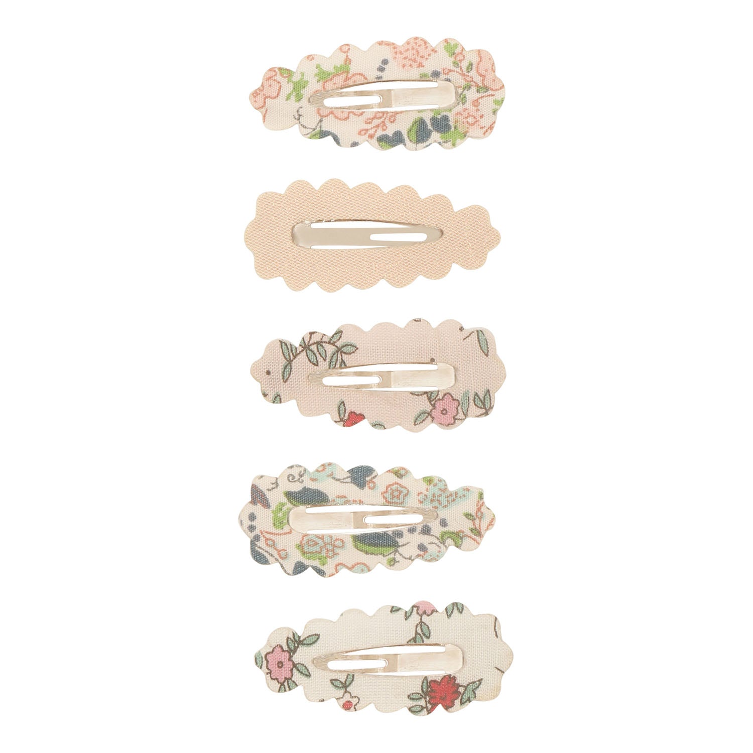 Mimi & Lula Hårspænder 5 stk. Mini Scalloped Floral Florence