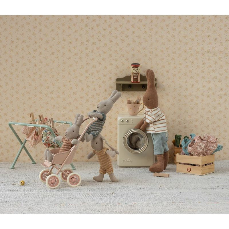 Maileg Kanin, Mikro klapvogn pudder