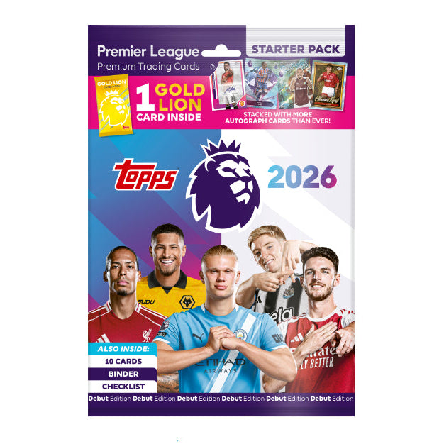 Topps Premier League 2026 Starter Pack