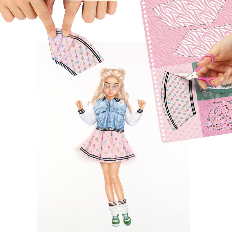 TOPModel Dress me up Collage bog