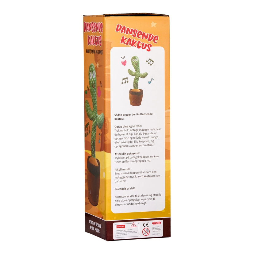 Kaktus med dans og musik