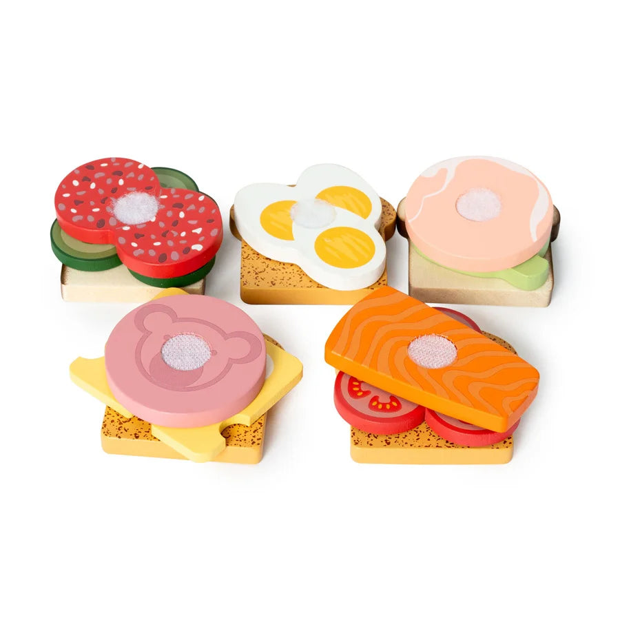 Mamamemo Legemad i træ, Sandwich