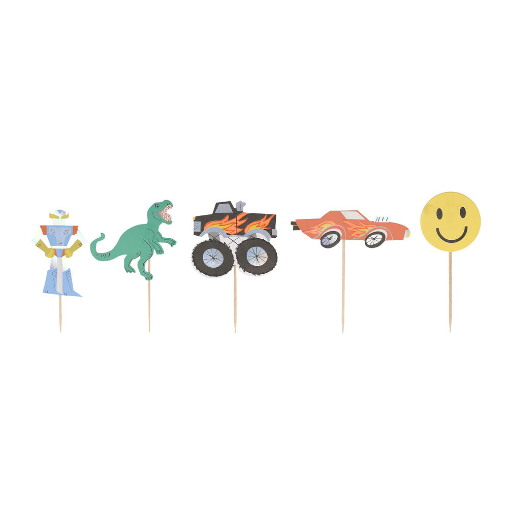 Meri Meri Cupcake Kit 24 stk. Monster Truck