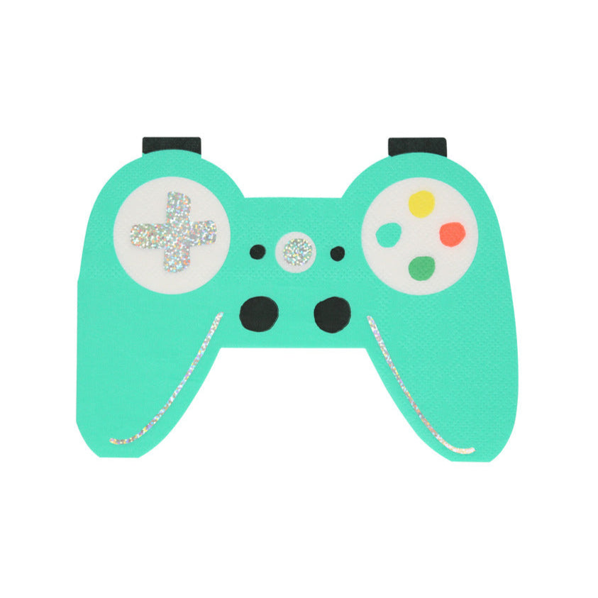 Meri Meri Servietter silhuet, Videogames Controller