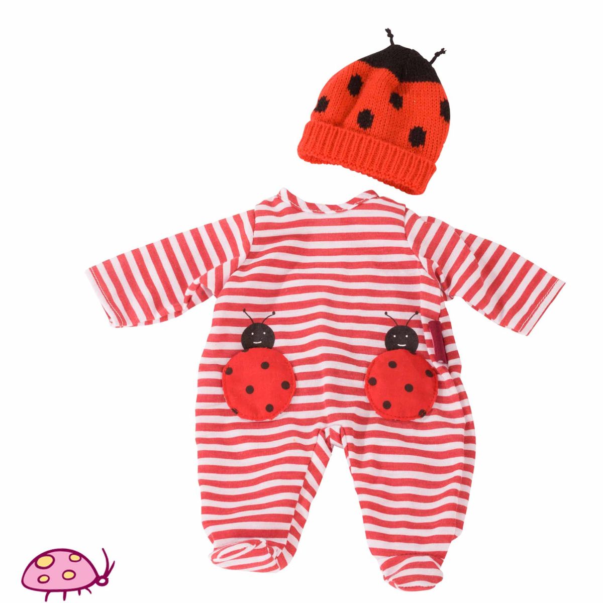 Götz Dukketøj, Heldragt Ladybug 30-33 cm