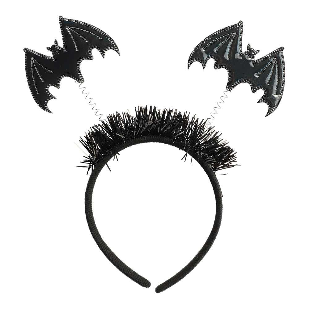Halloween Hårbøjle med flagermus