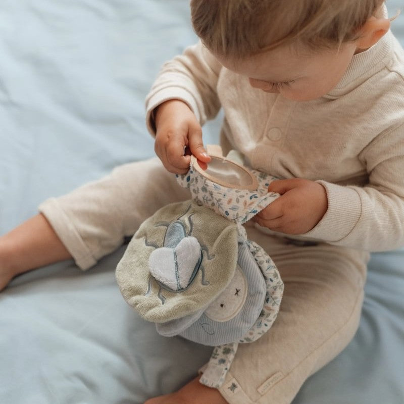 Miffy x Little Dutch Aktivitetsbog i stof, Lucky Leaves
