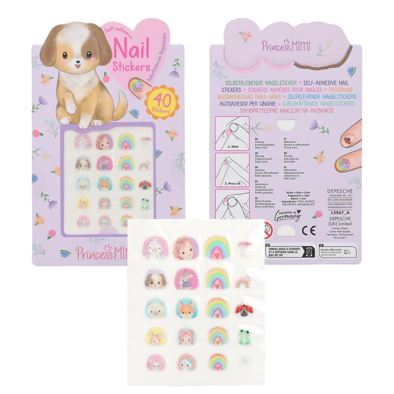 Princess Mimi Neglestickers ass. 1 pk.