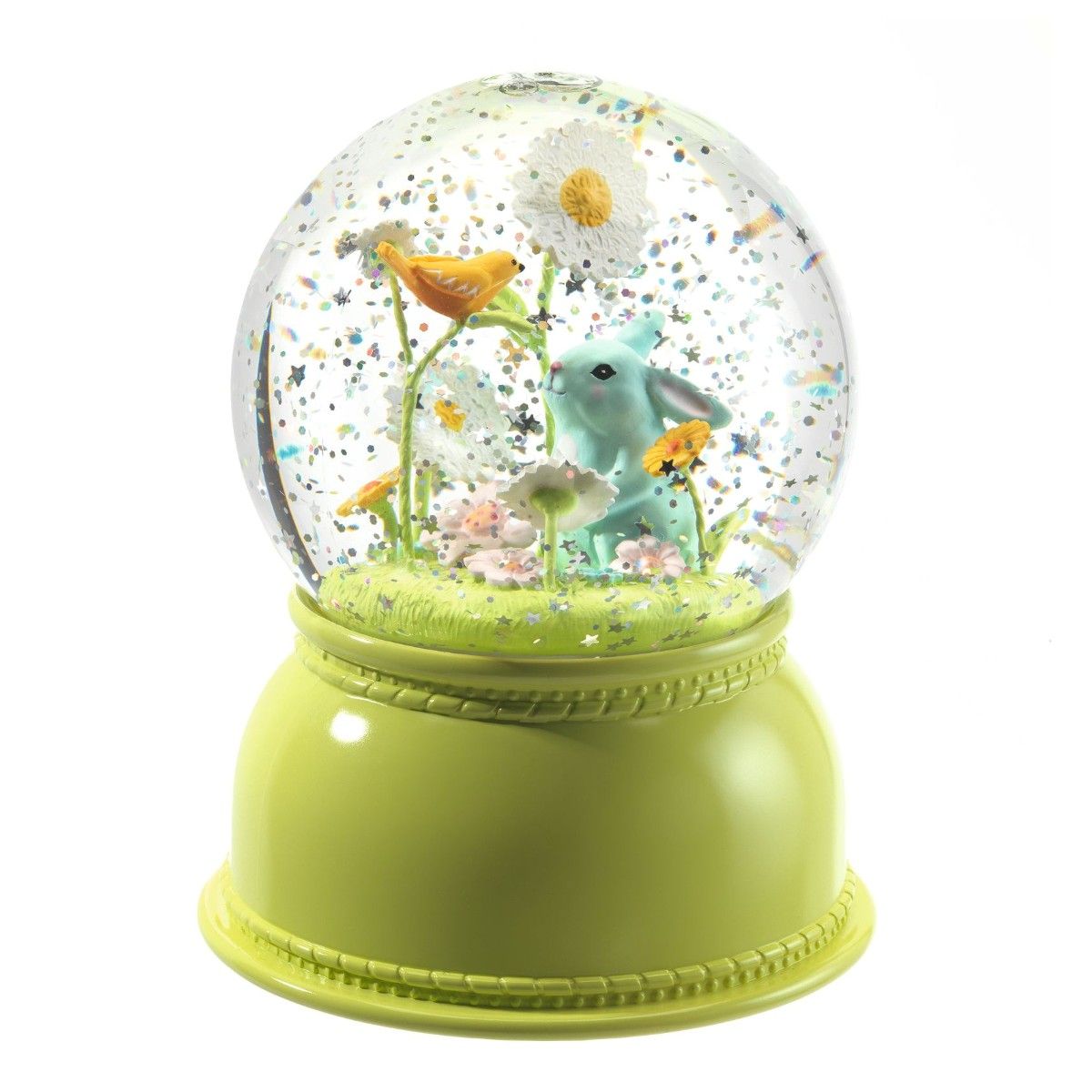 Djeco Snekugle natlampe glimmer og lys, Kanin