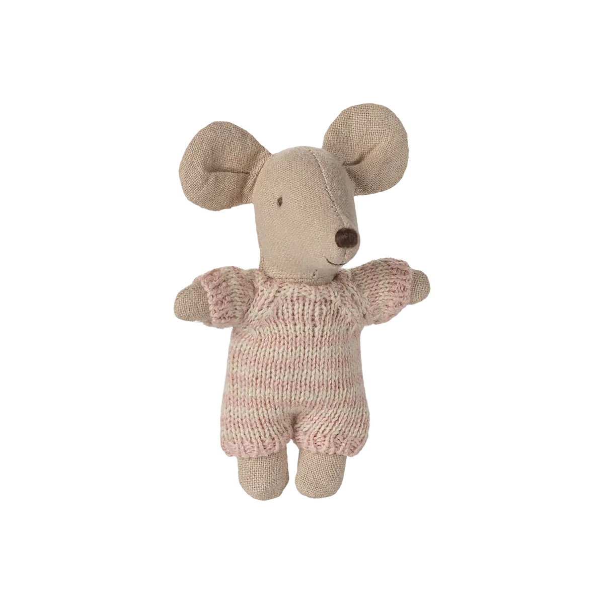 Maileg Babymus i babylift, Rosa