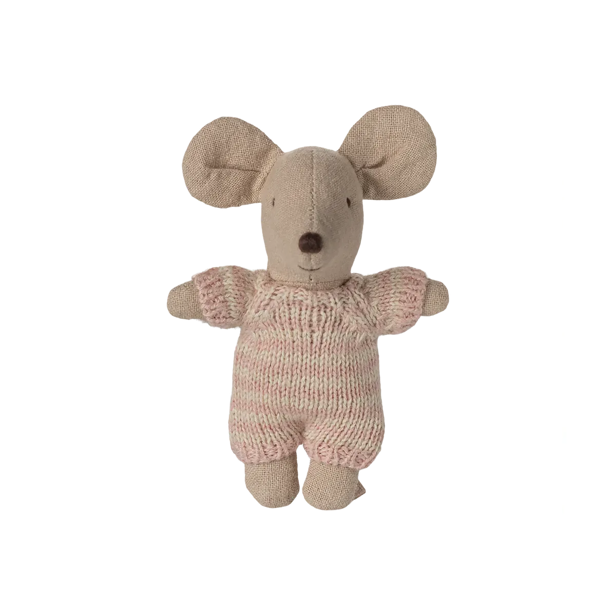 Maileg Babymus i babylift, Rosa