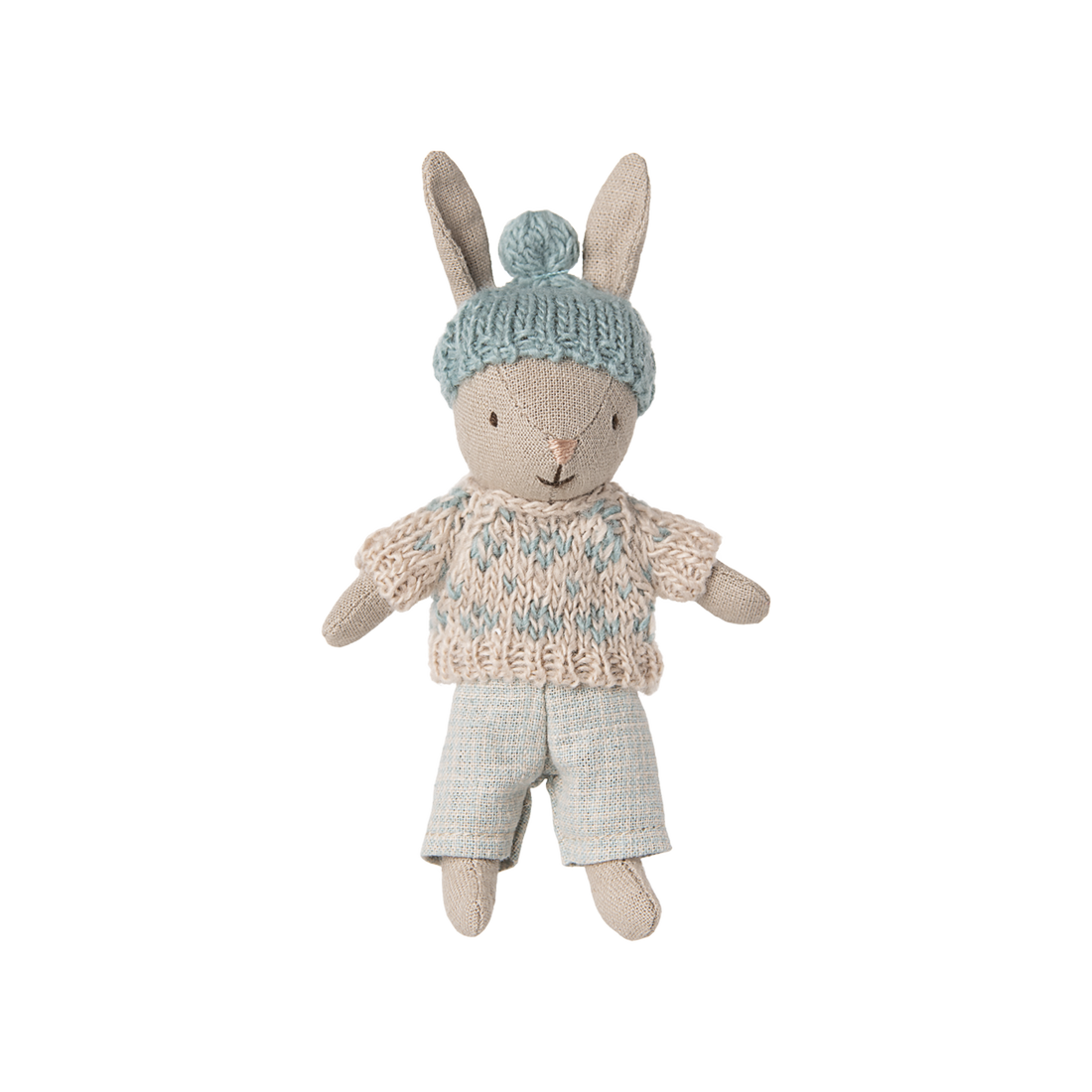 Maileg Vinter hare sand mikro, Mint