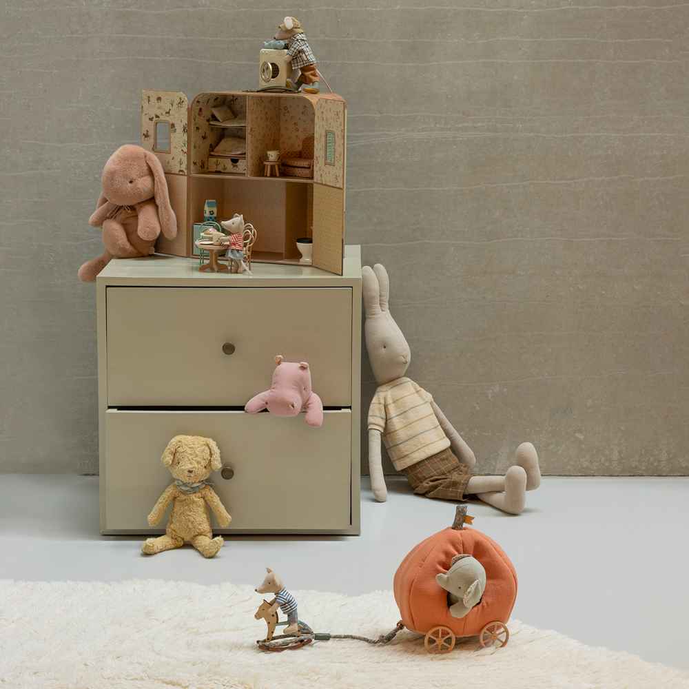 Maileg Plyskanin medium, Vintage Rose