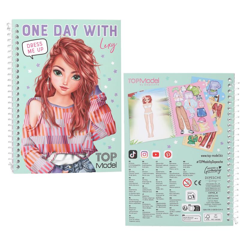 TOPModel Dress Me Up For One Day Stickerbog ass. 1 stk.