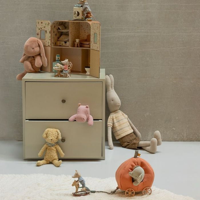 Maileg Safari Friends, Elefant mini grå