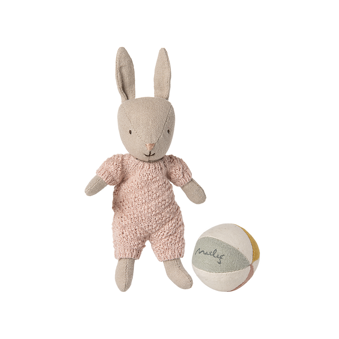 Maileg Kanin sæt, Mikro sand/rosa