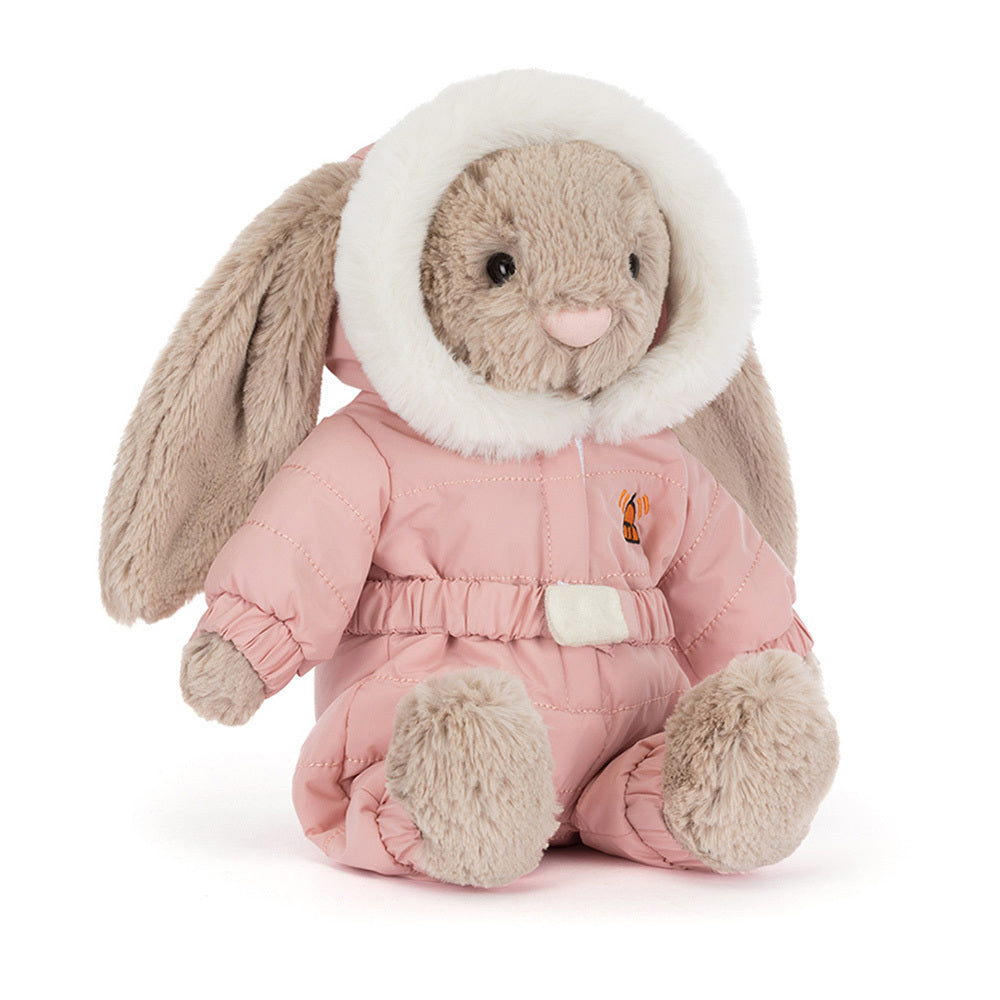 Jellycat Bashful kanin, Snow Suit 31 cm