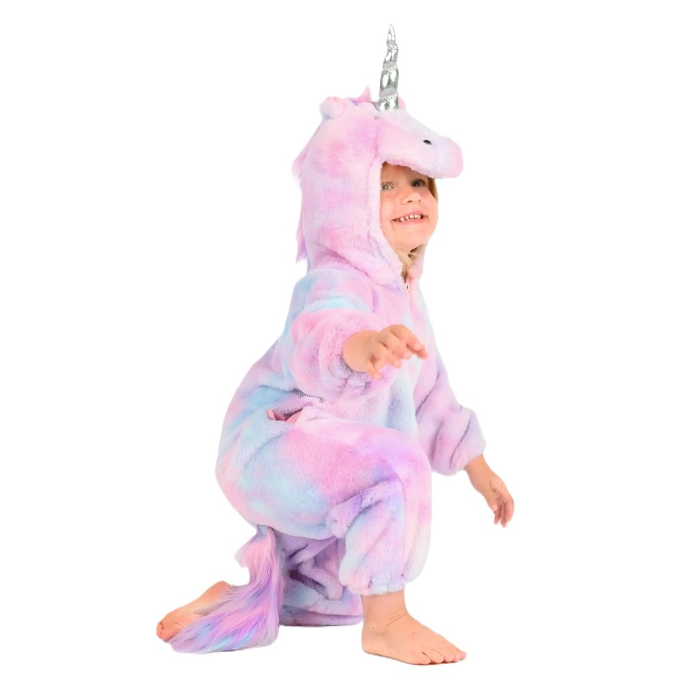 Den Goda Fen Jumpsuit Rainbow Unicorn str. 3-4 år