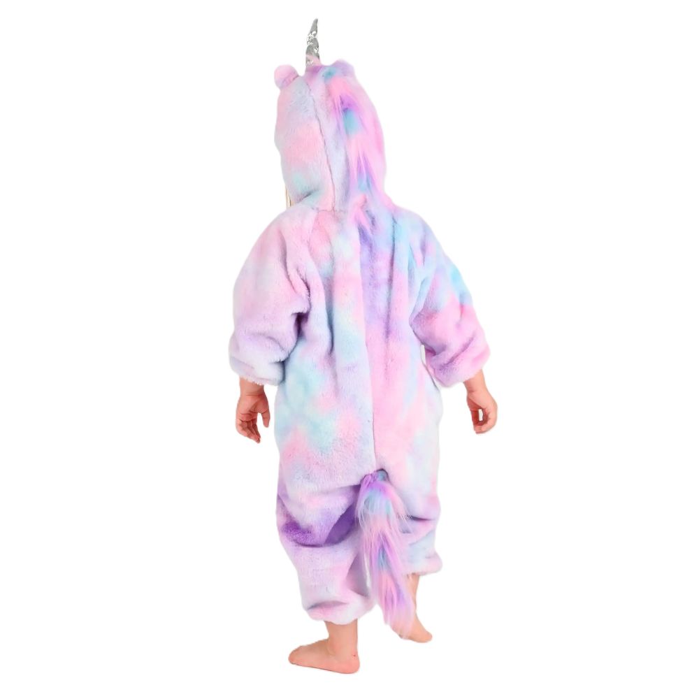 Den Goda Fen Jumpsuit Rainbow Unicorn str. 3-4 år