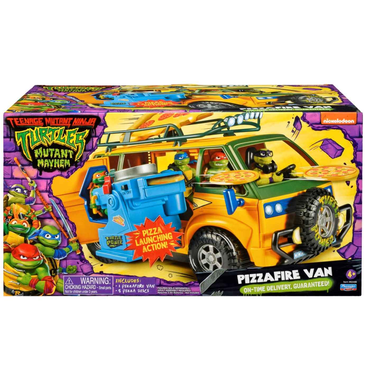 Turtles Mutant Mayhem Pizza Delivery Van