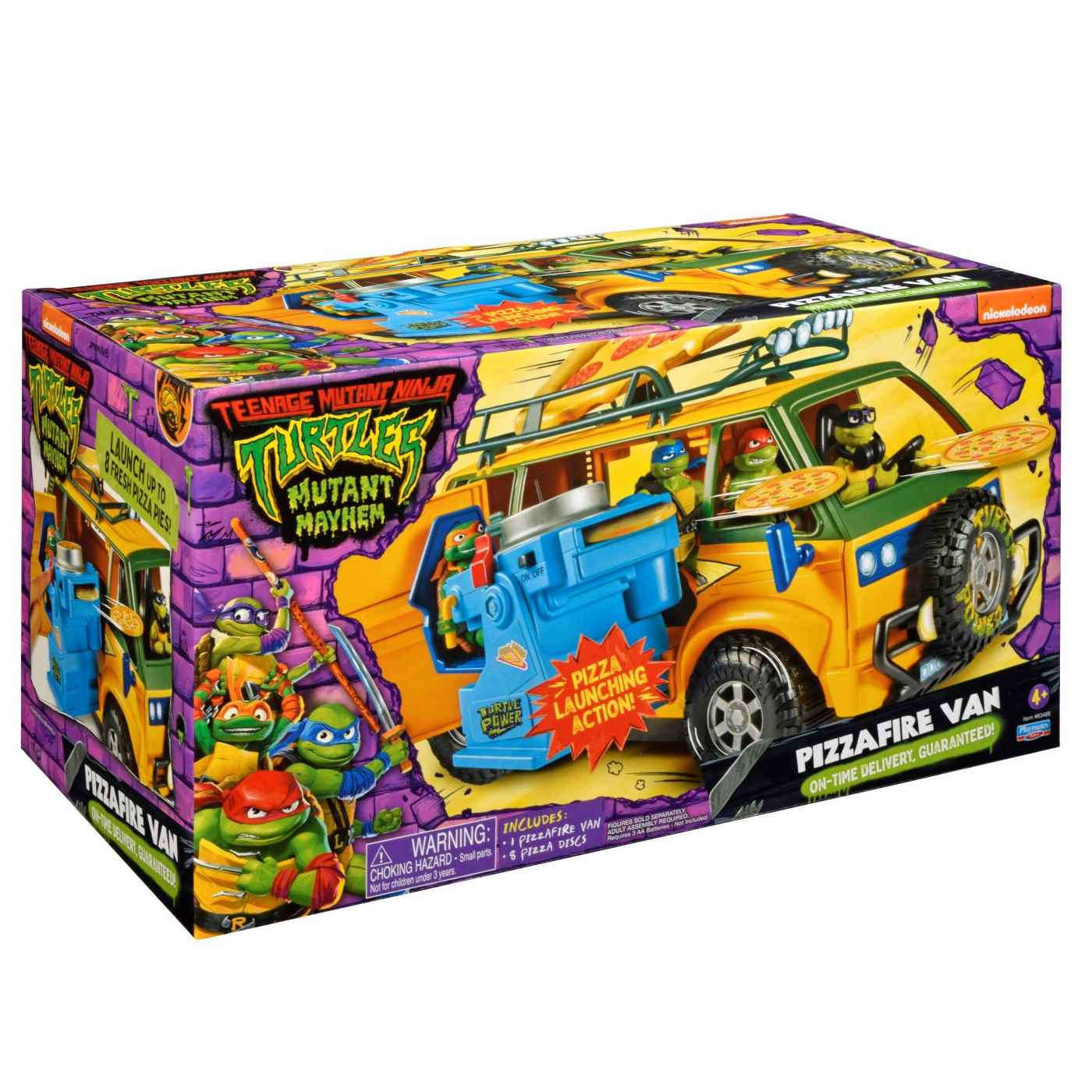 Turtles Mutant Mayhem Pizza Delivery Van