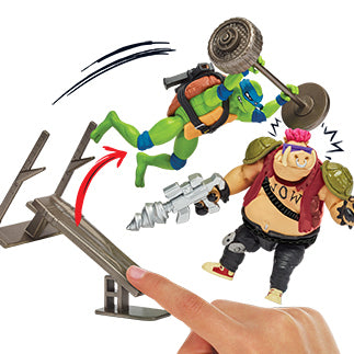 Turtles Mutant Mayhem Large Playset Sewer Lair Dlx
