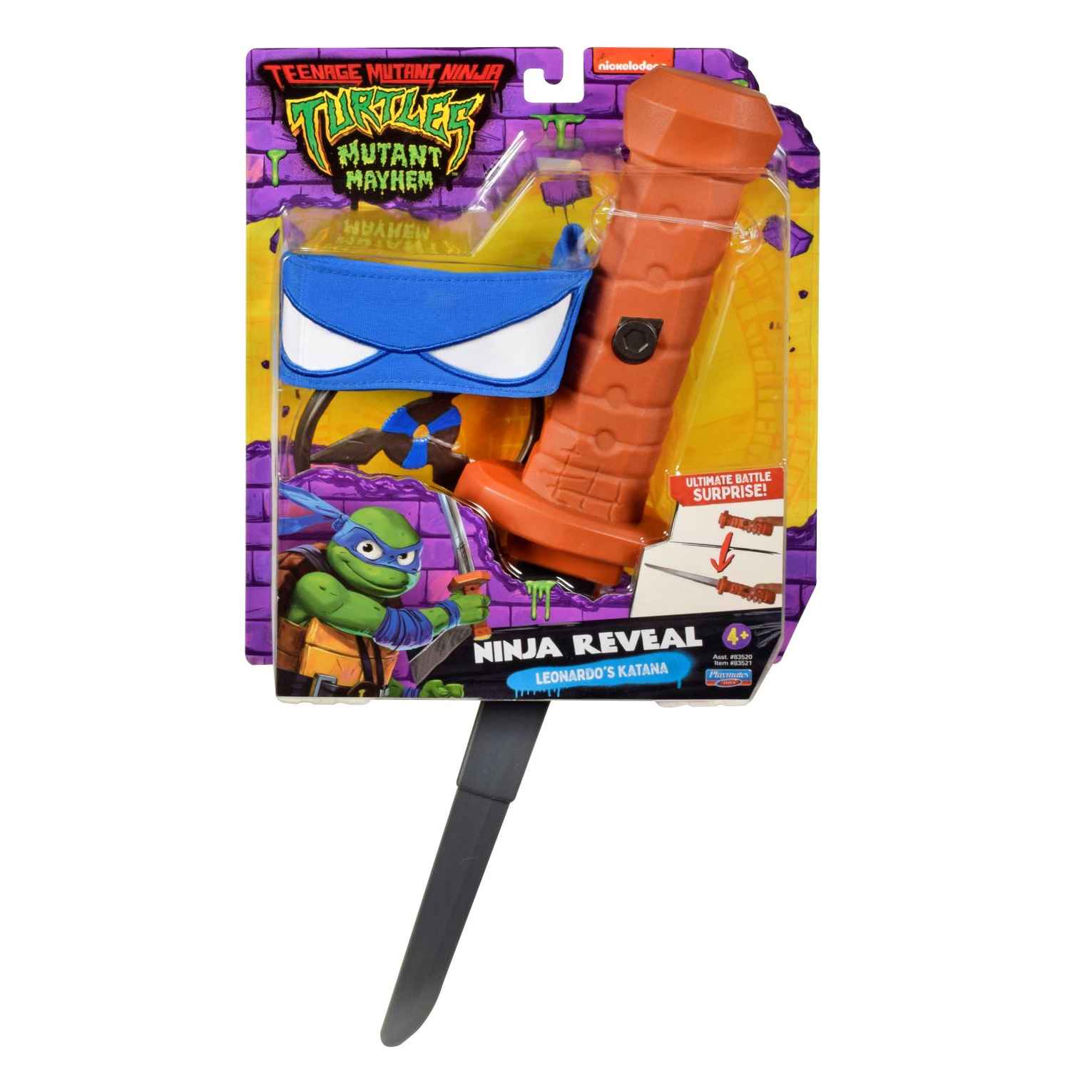 Turtles Mutant Mayhem Kostume tilbehør, Leonardo