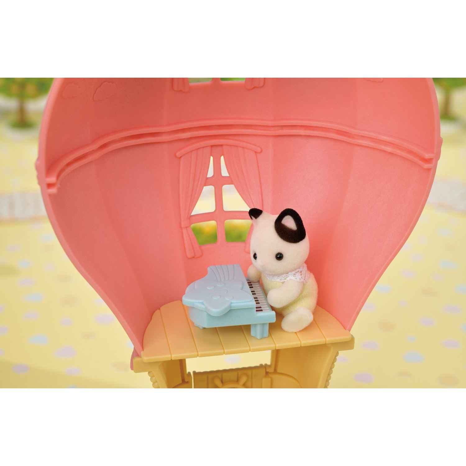 Sylvanian Families: Baby Ballon Legehus med figur 5527