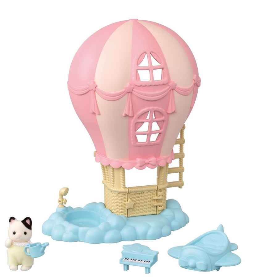 Sylvanian Families: Baby Ballon Legehus med figur 5527