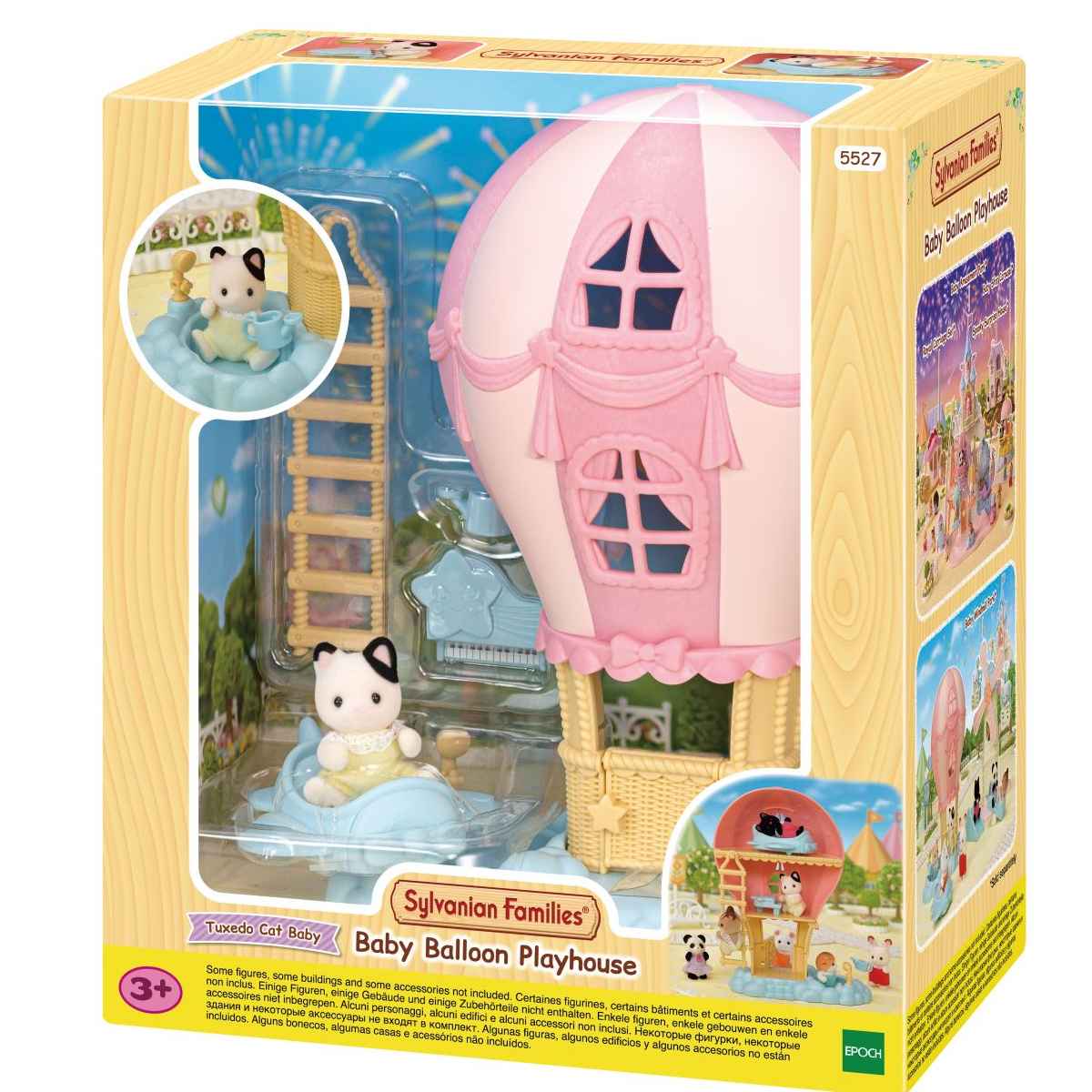 Sylvanian Families: Baby Ballon Legehus med figur 5527