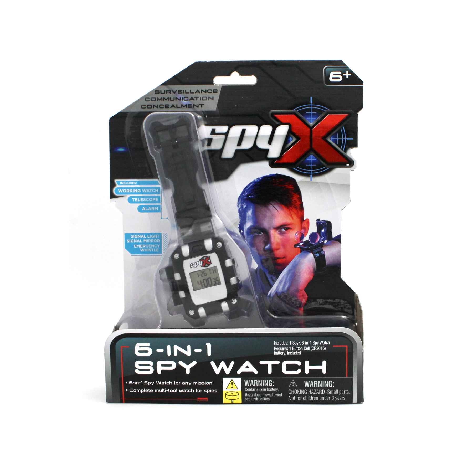 SpyX 6-in-1 Spy Watch