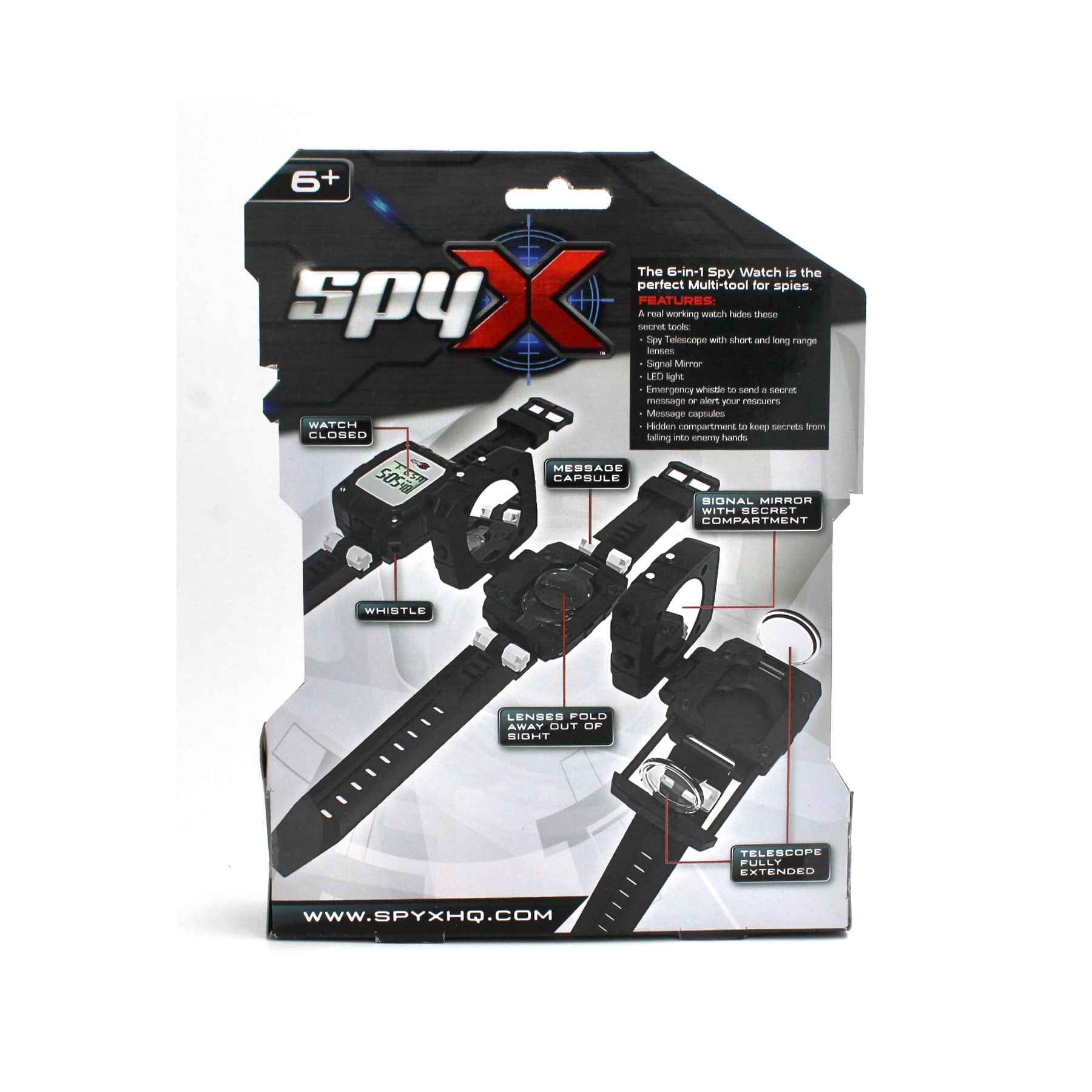 SpyX 6-in-1 Spy Watch