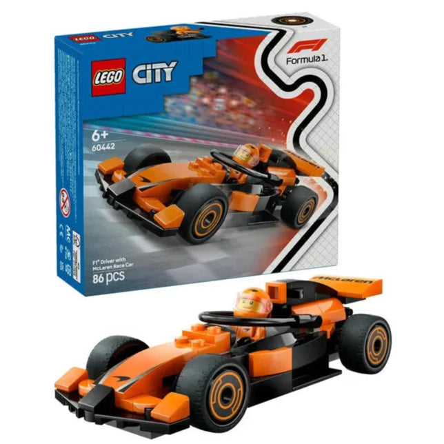 60442 LEGO City F1®-kører med McLaren-racerbil