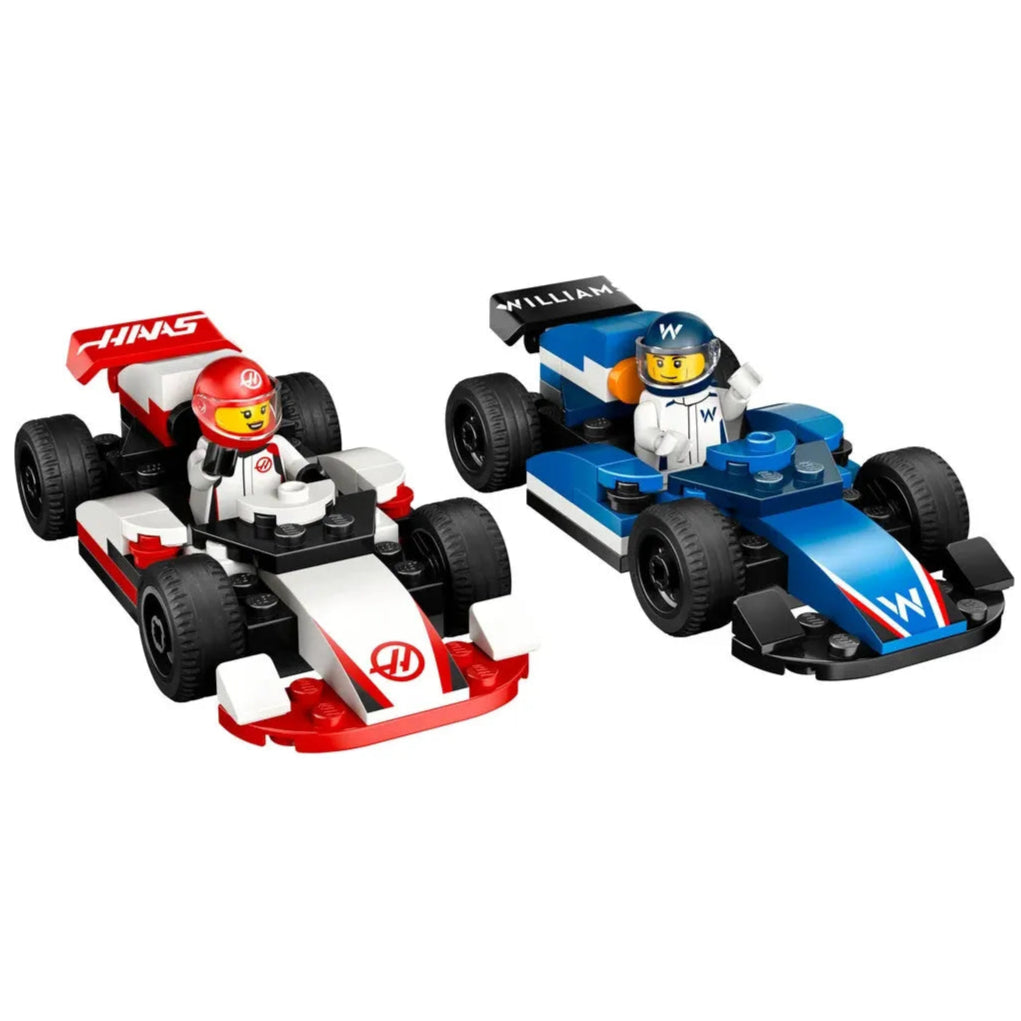 60464 LEGO City F1® Williams Racing og Haas F1®-racerbiler
