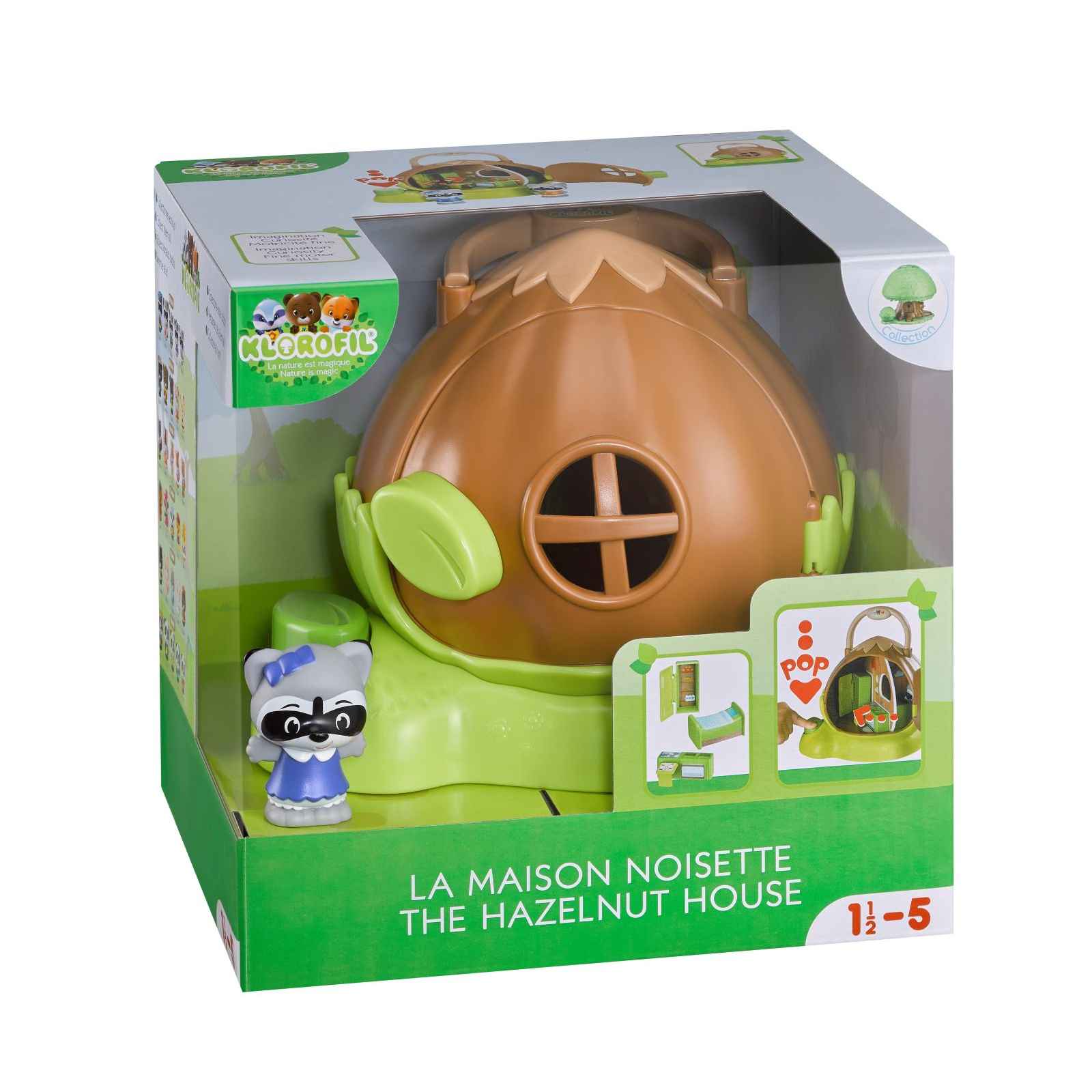 Timber Tots Hazelnut House Leg & idé