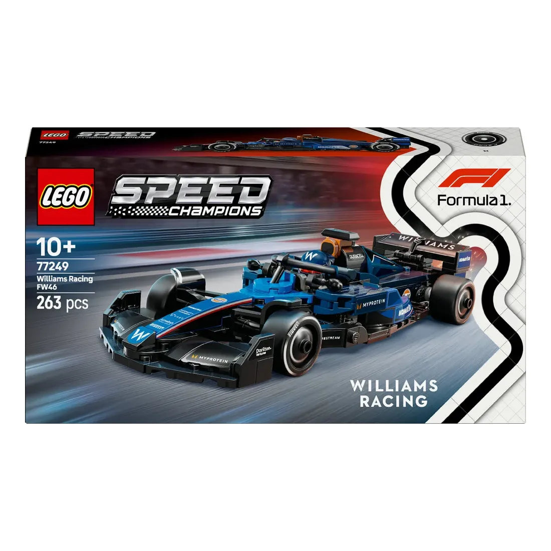 77249 LEGO Speed Champions Williams Racing FW46 F1®-racerbil