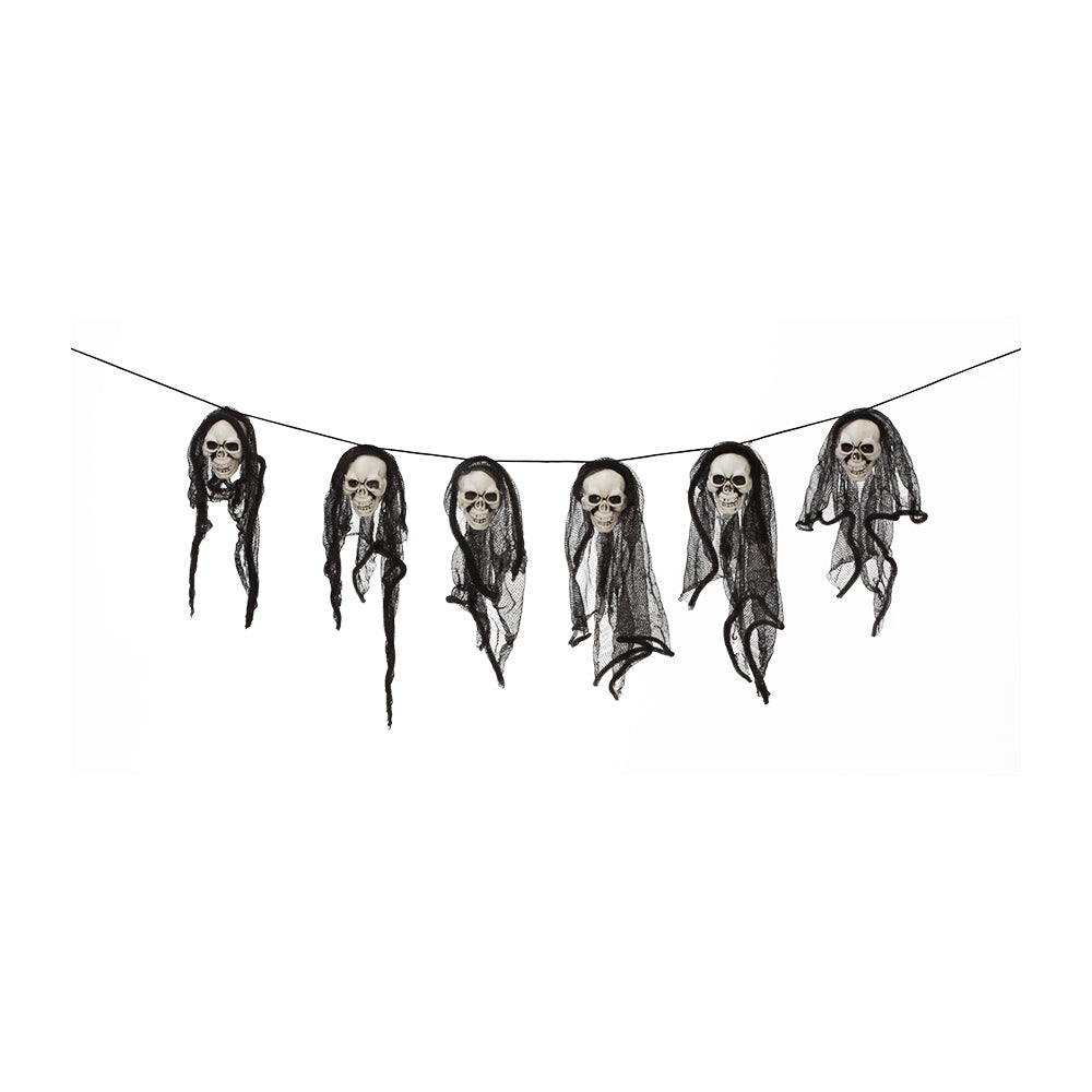 Halloween Kranie guirlande 1,5 meter