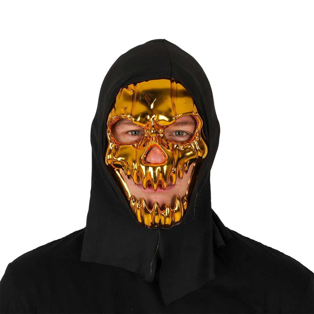Halloween Golden monster maske