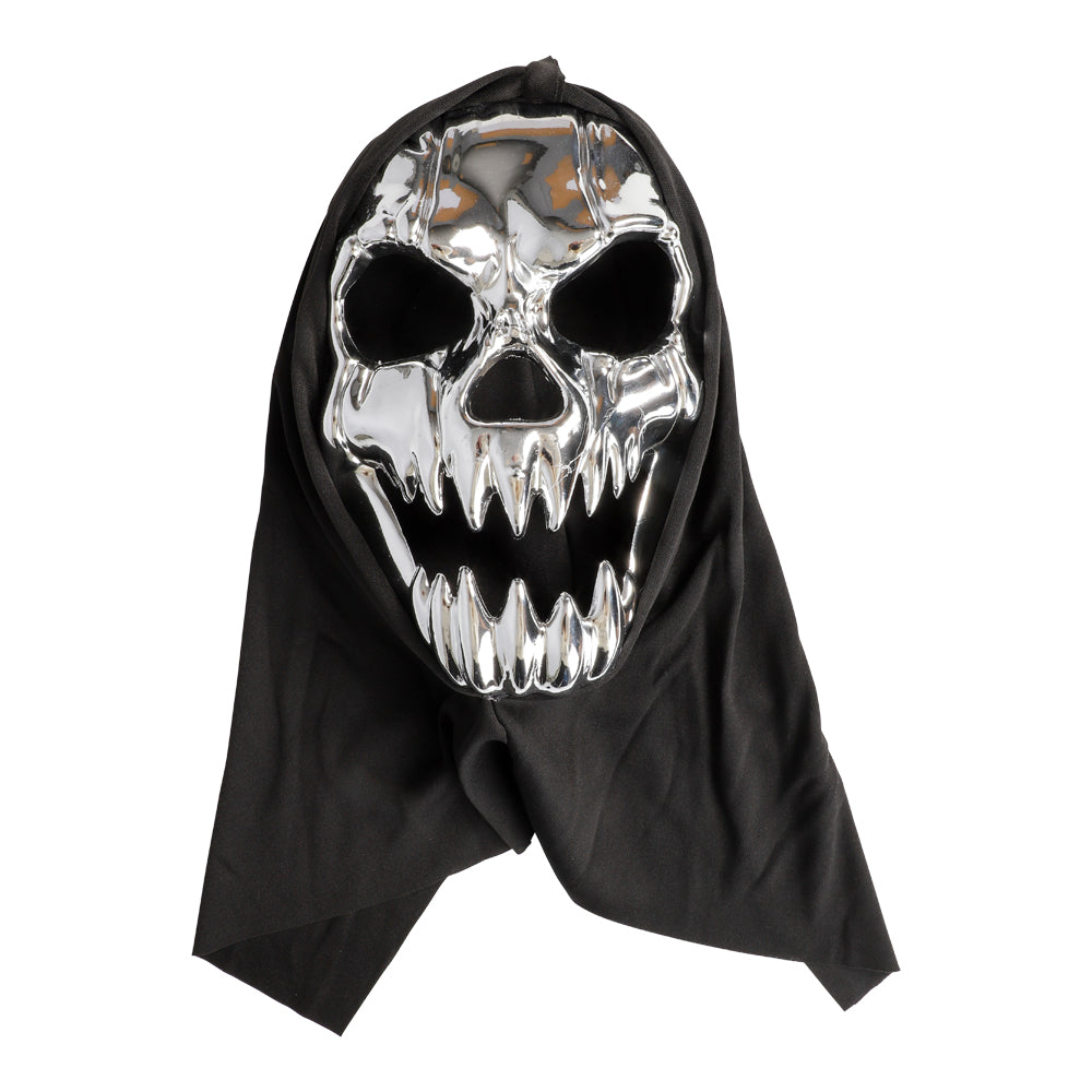 Halloween Silver monster maske