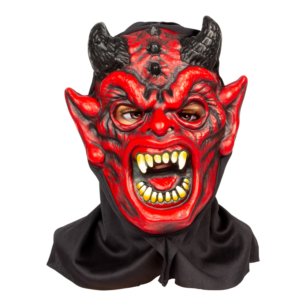Halloween Djævle maske i silikone