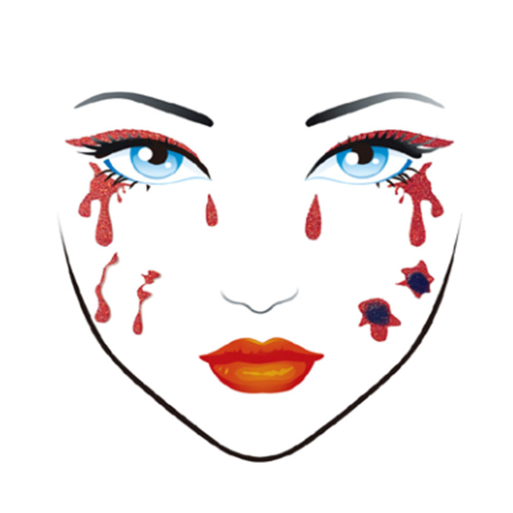 Halloween Ansigtsstickers