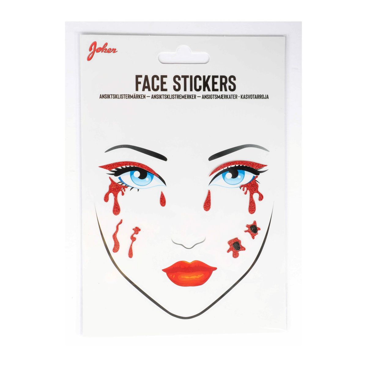 Halloween Ansigtsstickers