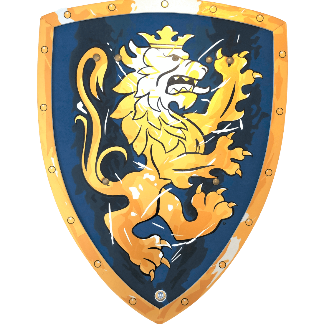 Liontouch Udklædning, Noble Knight Ridderskjold 45 cm, Blå