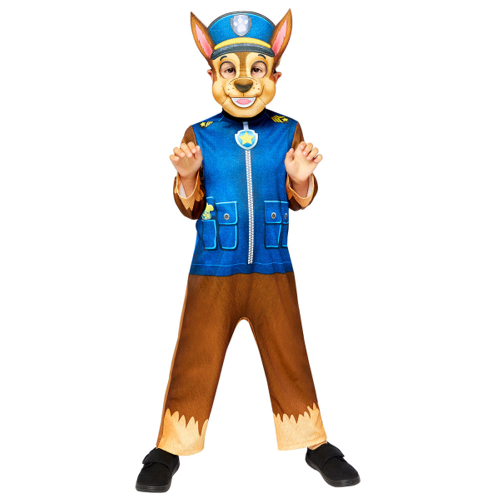Paw Patrol Kostume str. 4-6 år, Chase