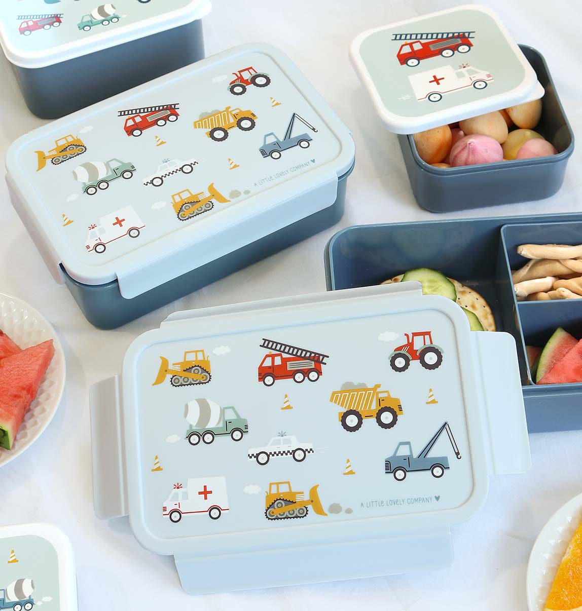 A Little Lovely Company Bento madkasse, Vehicles