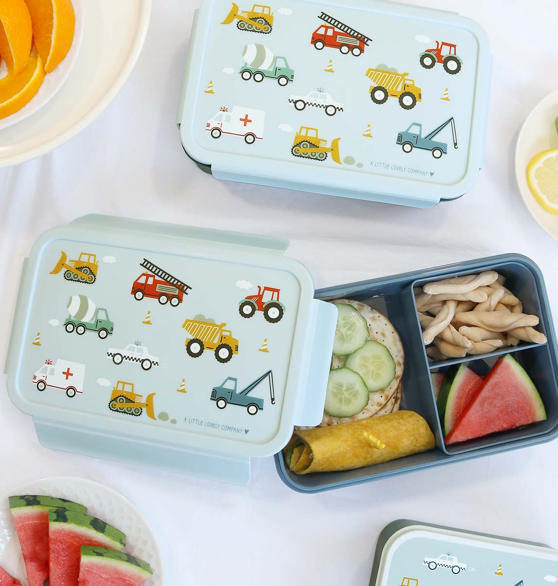 A Little Lovely Company Bento madkasse, Vehicles