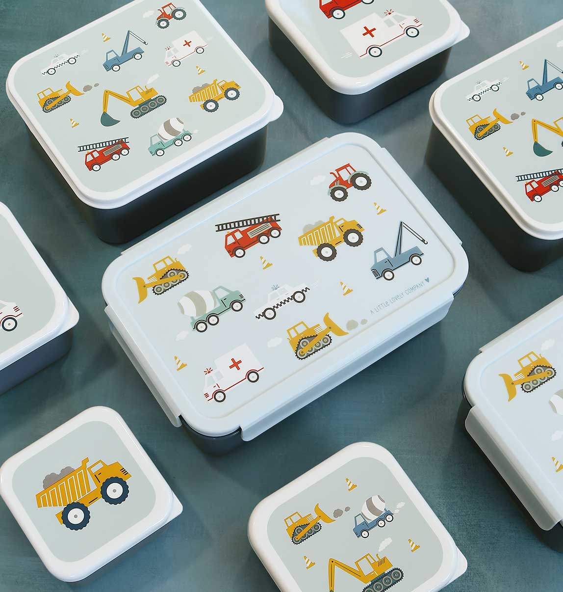 A Little Lovely Company Bento madkasse, Vehicles
