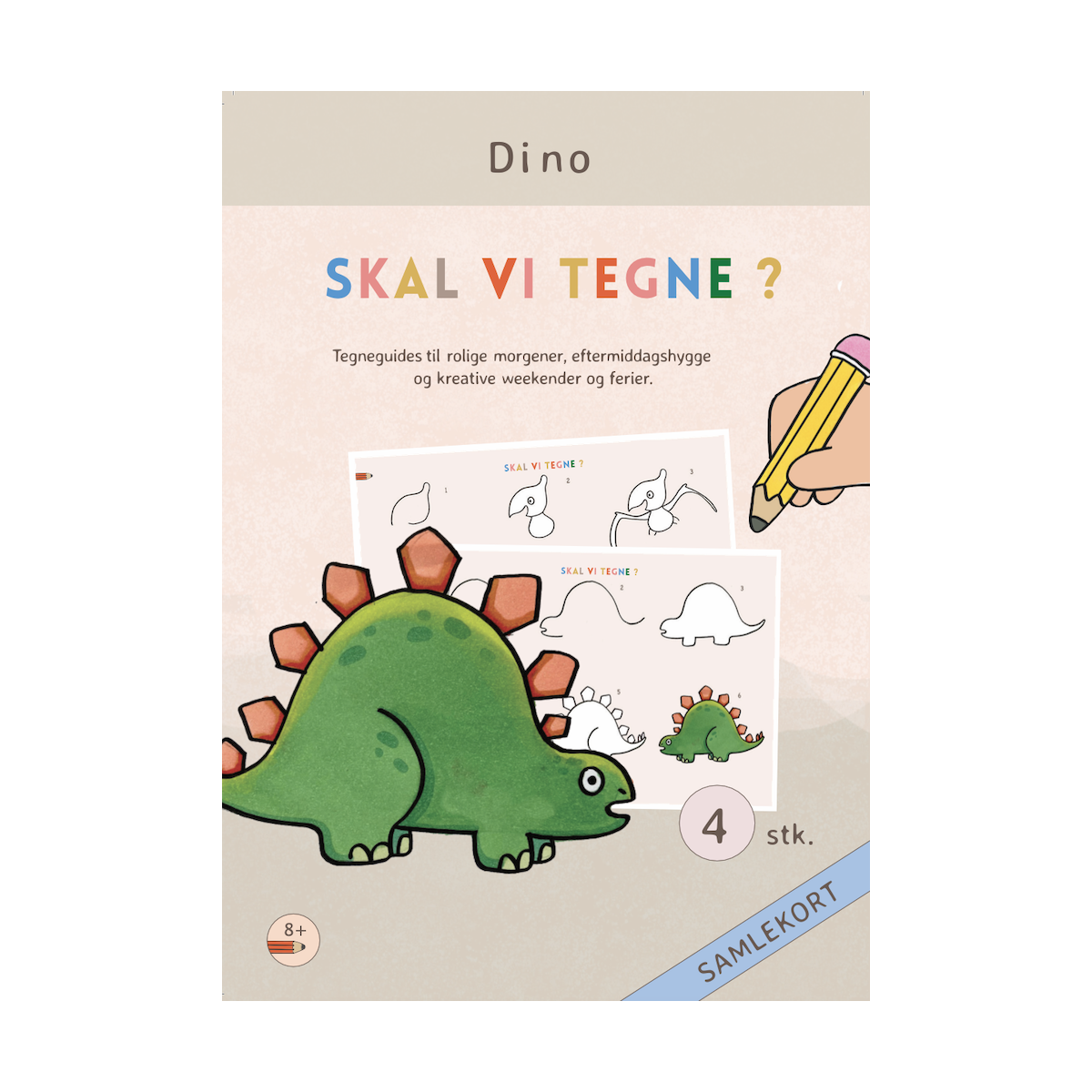 Skal vi tegne nr. 1 Dino, Fra 8 år