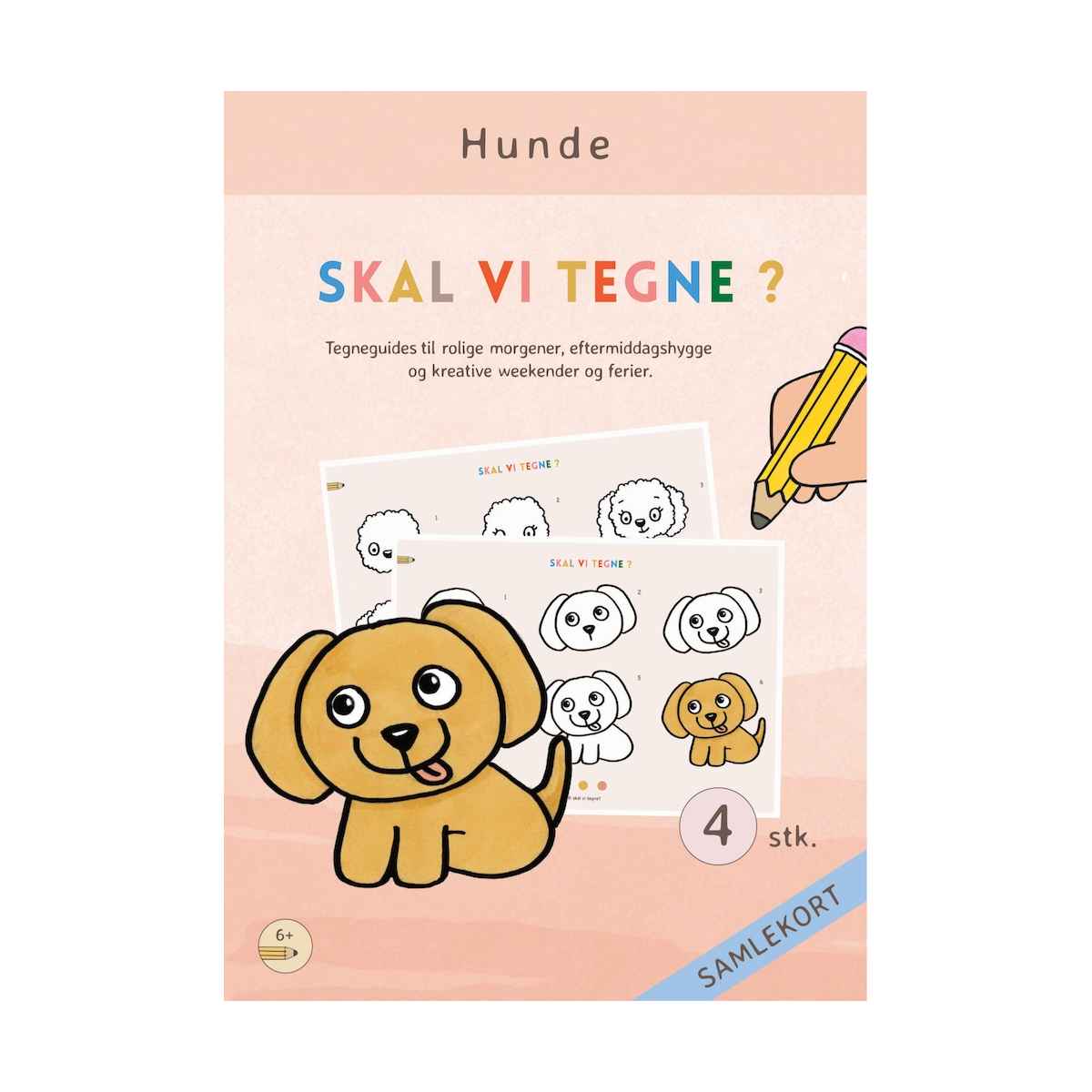 Skal vi tegne nr. 1 Hunde, Fra 6 år