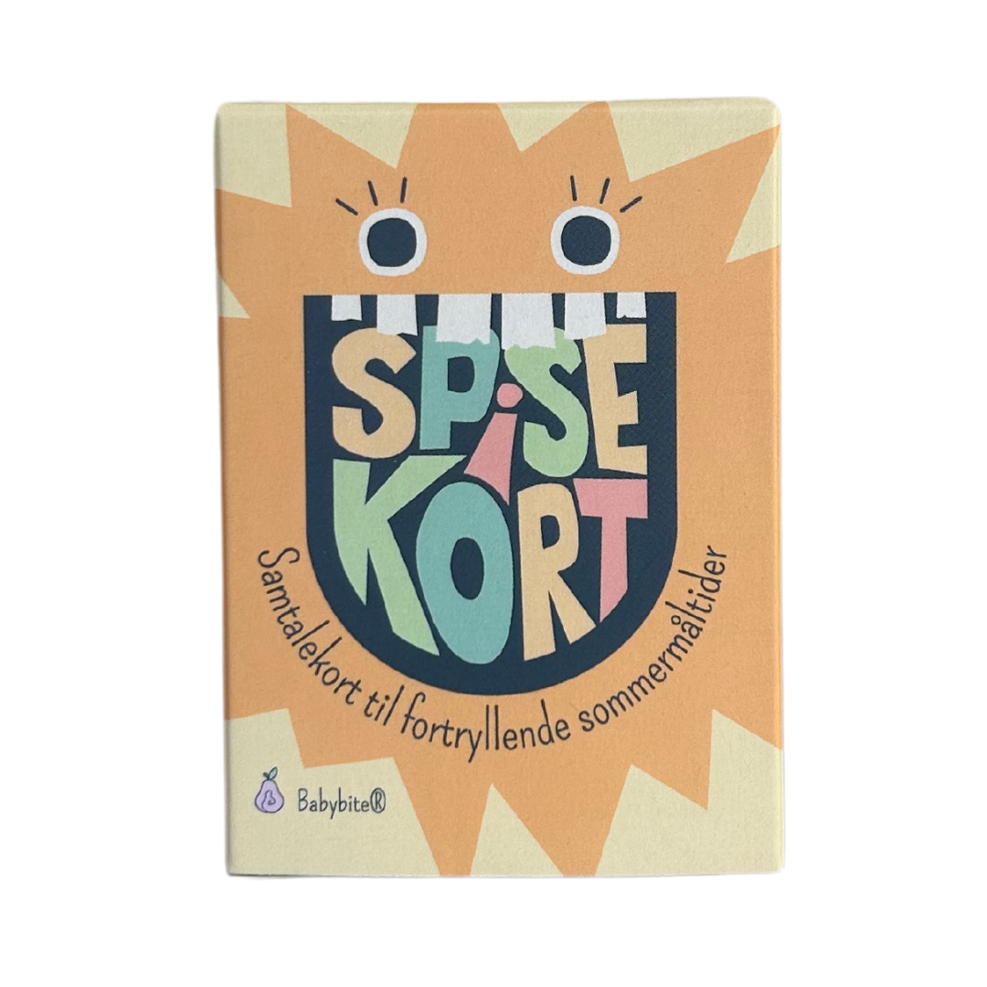Spisekort Samtalekort gul, Sommer